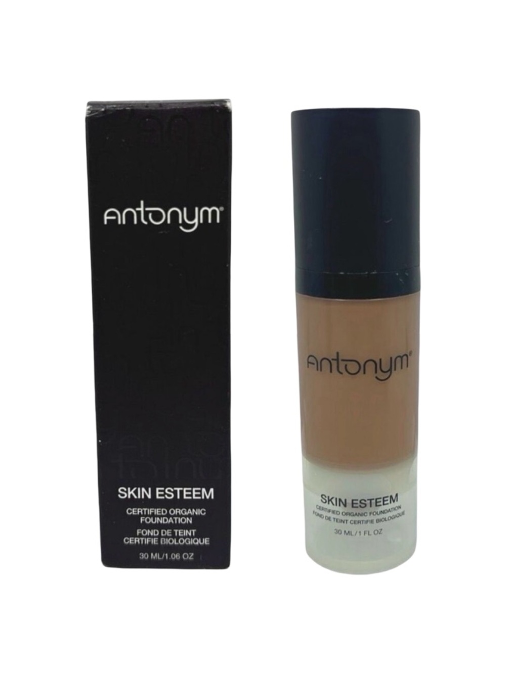 Antonym Skin Esteem Certified Organic Foundation - 30 ml / 1.06 fl oz - Dark
